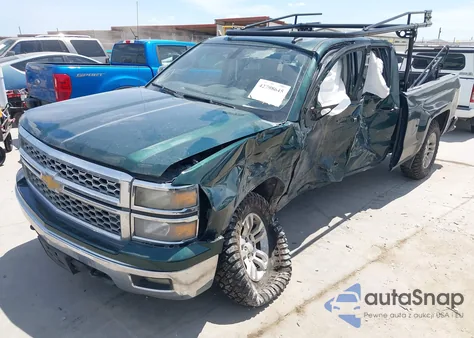 2014 Chevrolet Silverado 1500 1Lt из США, поврежденный, VIN 1GCVKREC8EZ318202